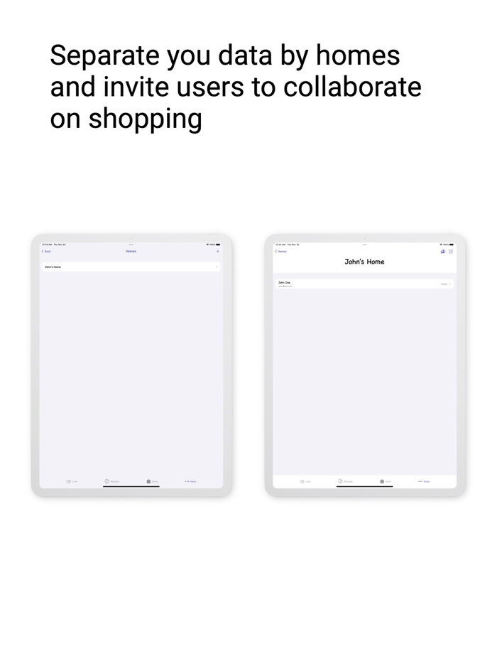 Grocery List Make it simple