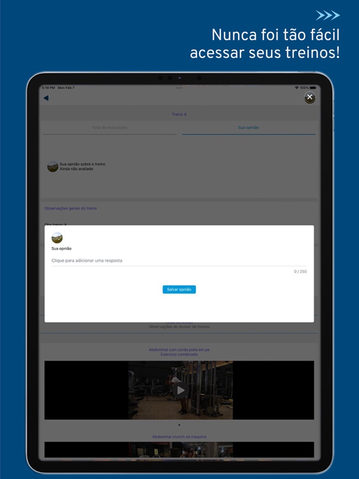 GlobalPro Fit - Aluno