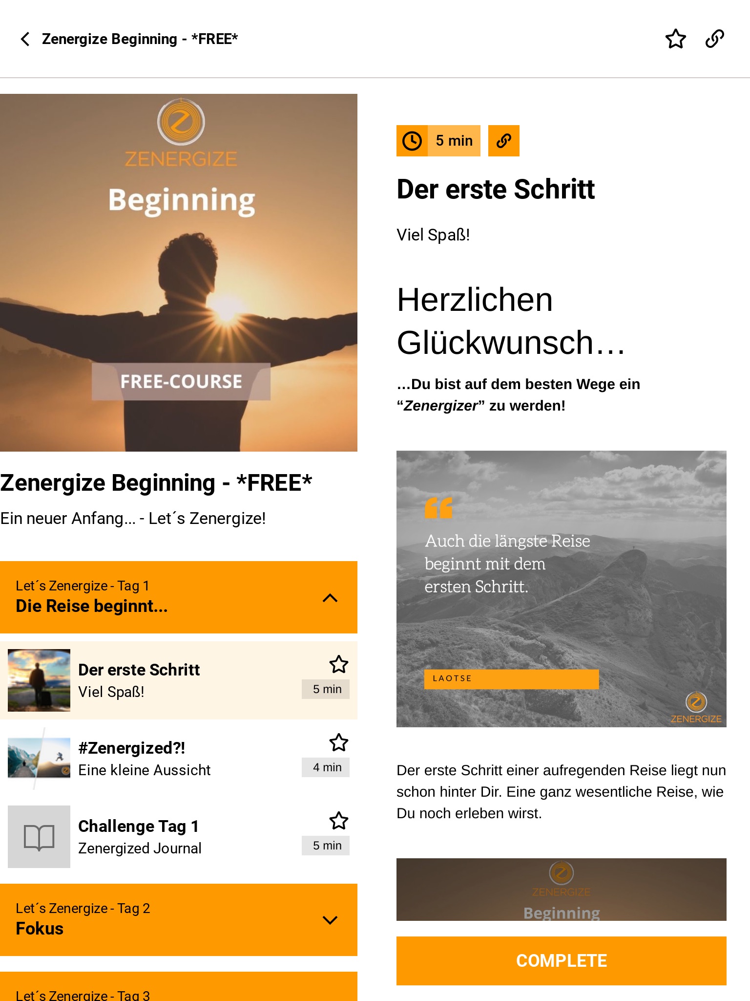 Zenergize screenshot 3