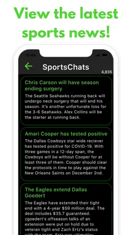 Game screenshot SportsChats apk