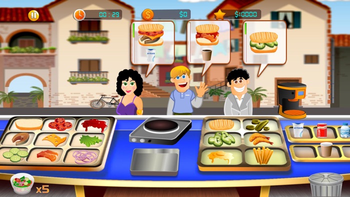 Cooking Fish Restaurant Game