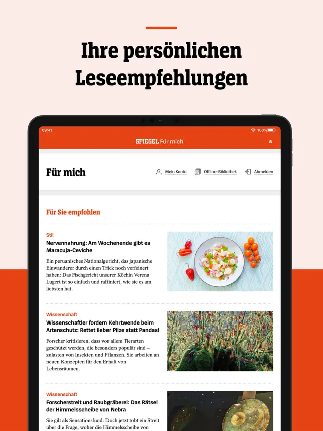 Captura de Pantalla 8 DER SPIEGEL - Nachrichten iphone