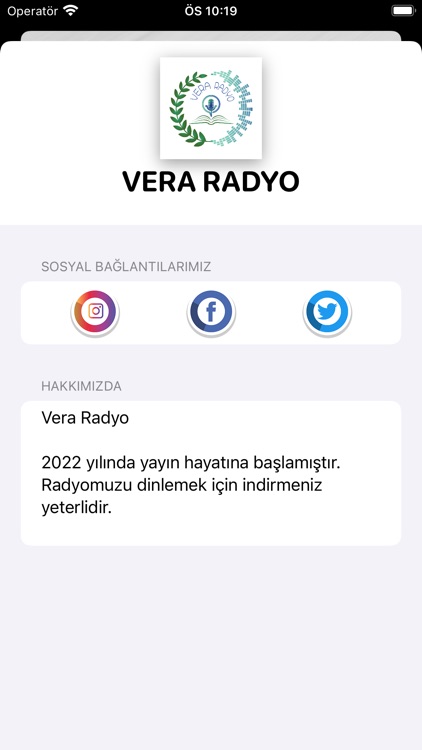 Vera Radyo - Radyo Dinle