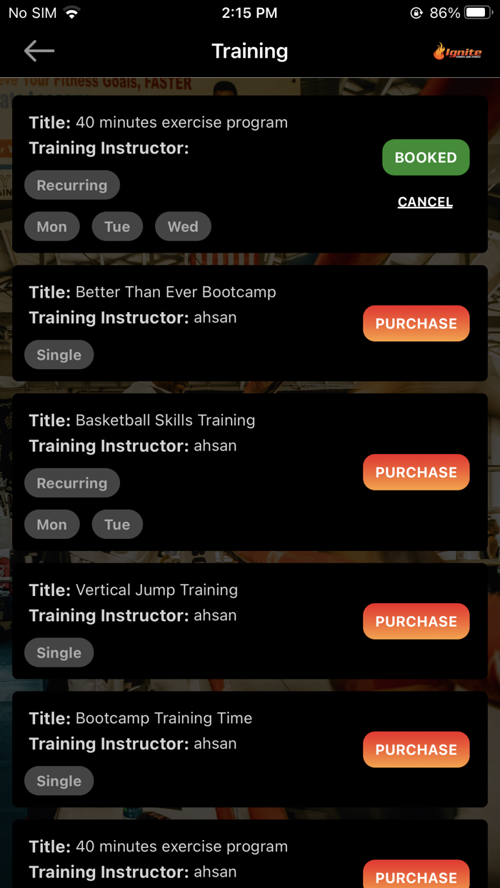 Ignite Sports  Fitness