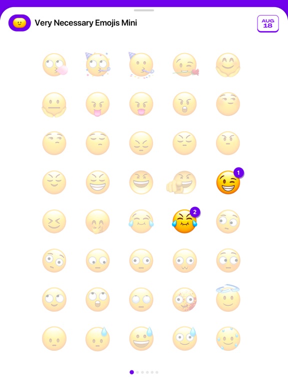 Very Necessary Emojis Mini screenshot 3