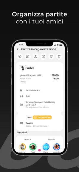 Game screenshot Padel Lucera hack