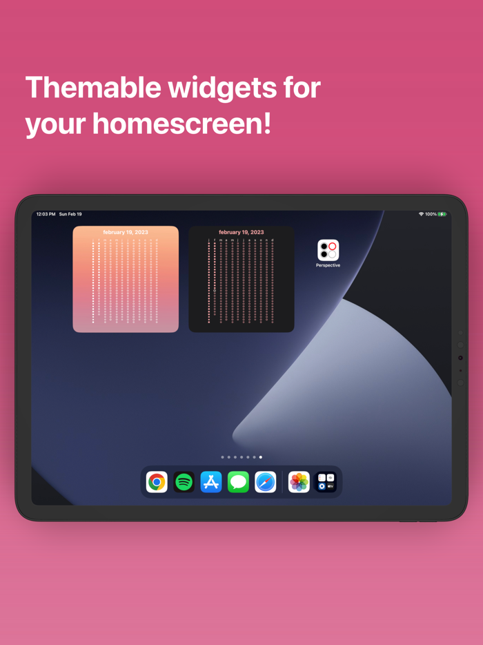 Perspective A Calendar App