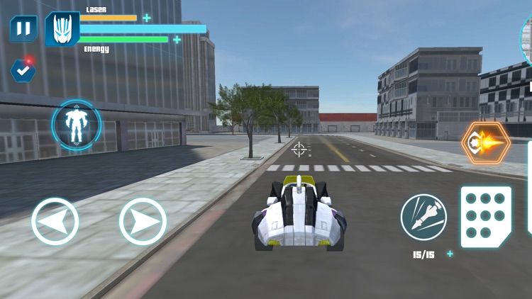 Robot Transform Car Simulator screenshot-4