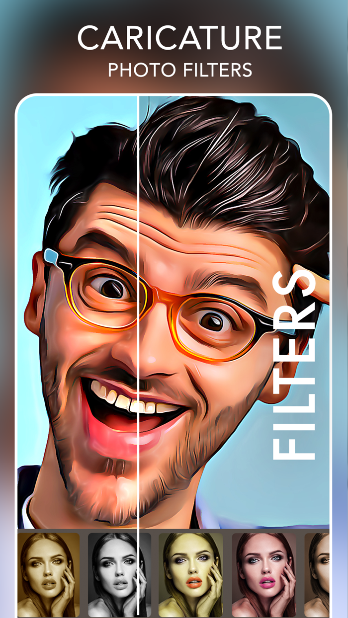 Cartoon Caricature Blend Pic