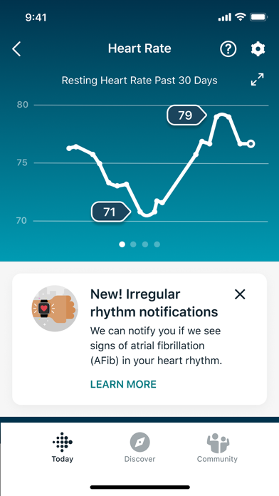Fitbit: Health & Fitness Screenshot