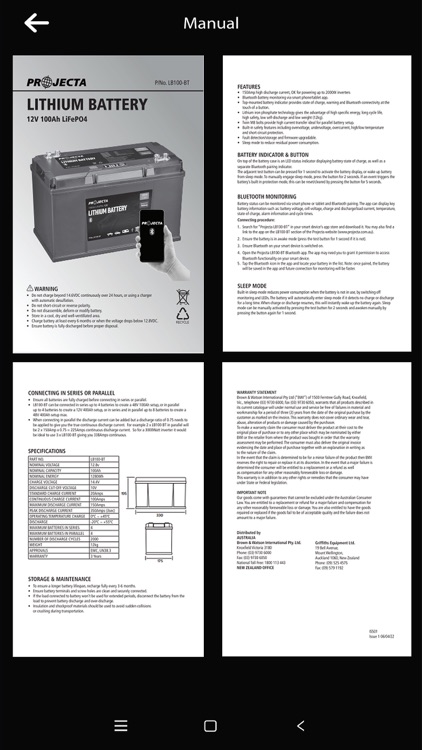 PROJECTA LB100-BT screenshot-3