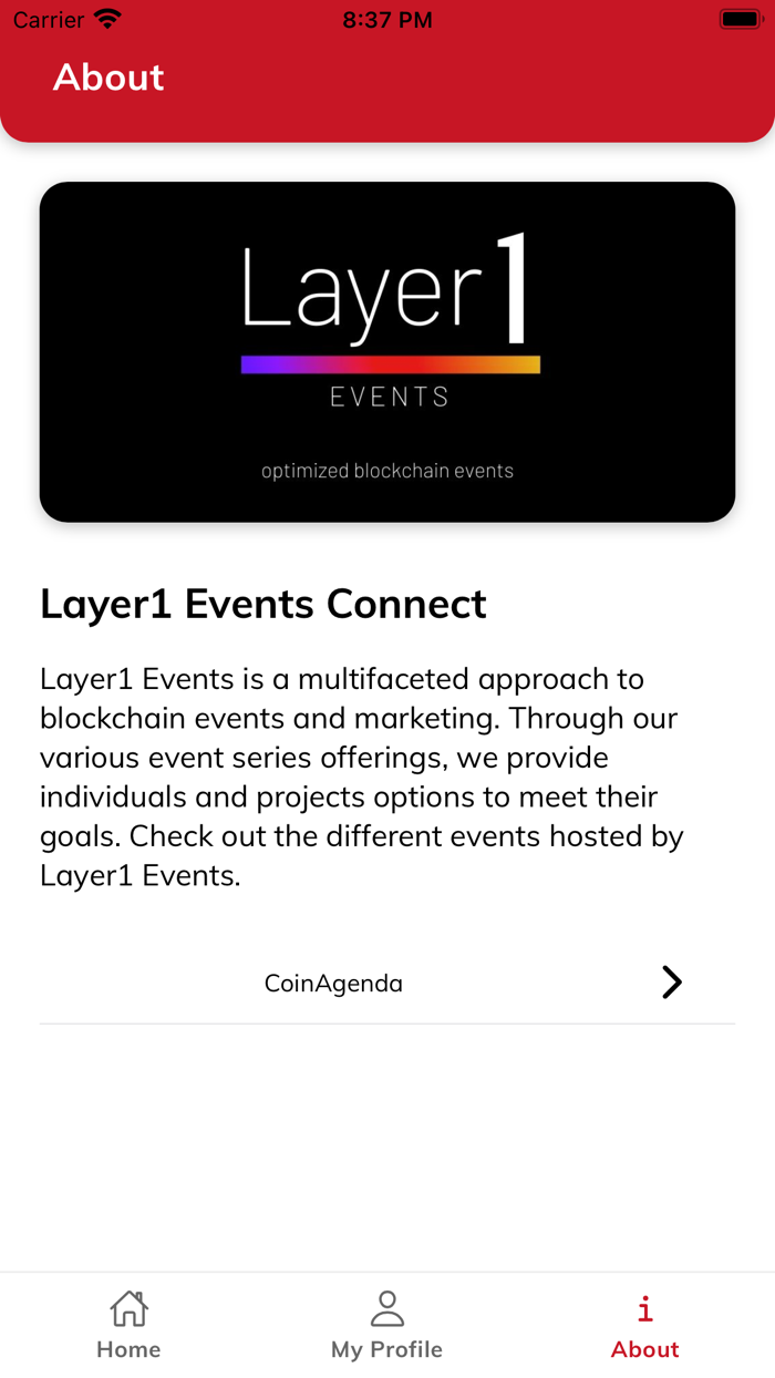 Layer1 Events Connect