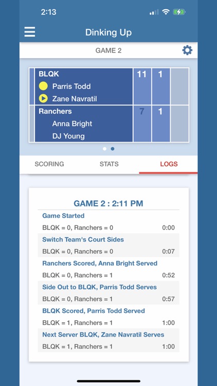 Dinking Up - Pickleball Scores screenshot-4