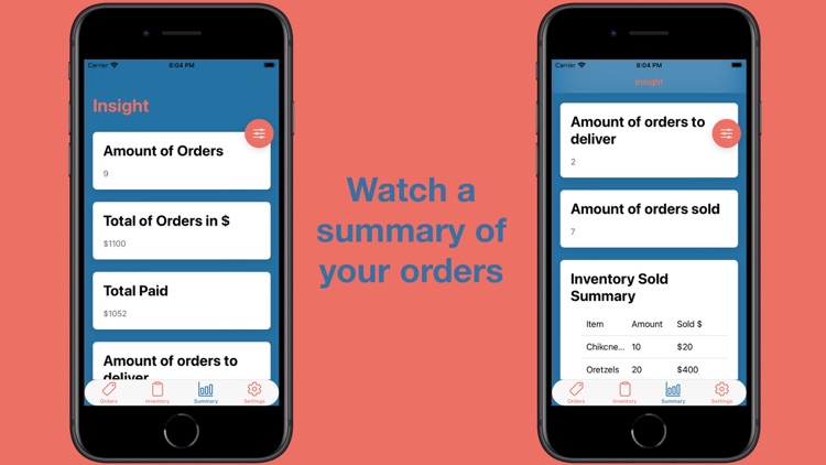 Order Inventory Manager