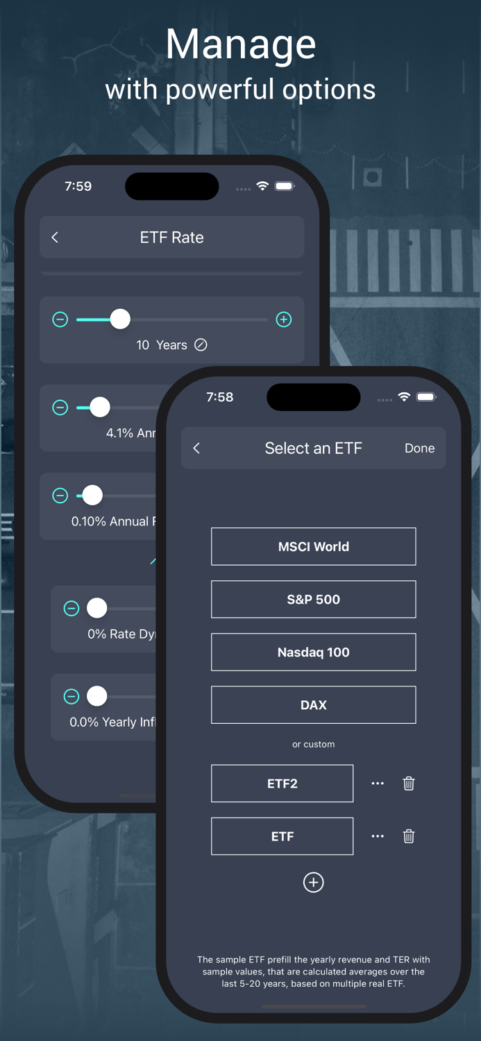 ETF Calculator Pro Savingsplan