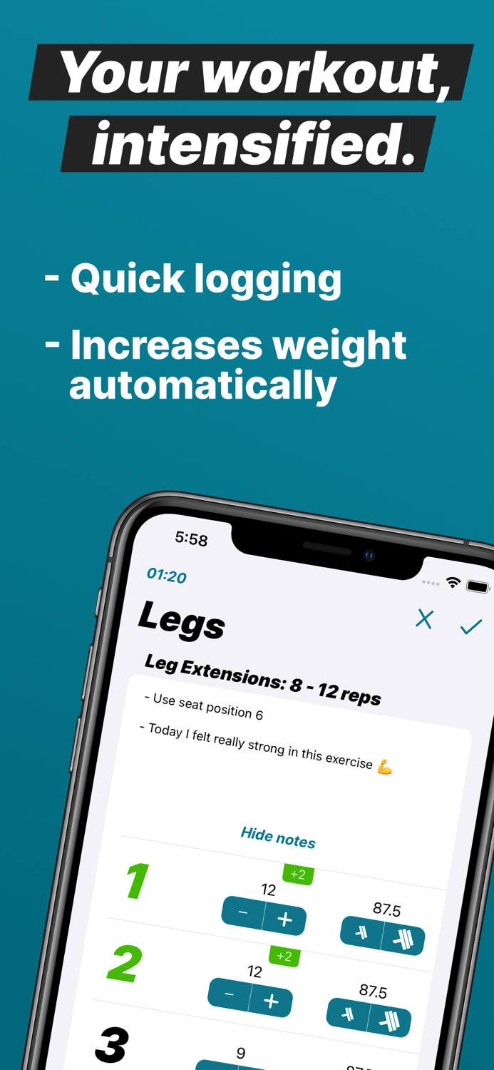 Progression Get strong