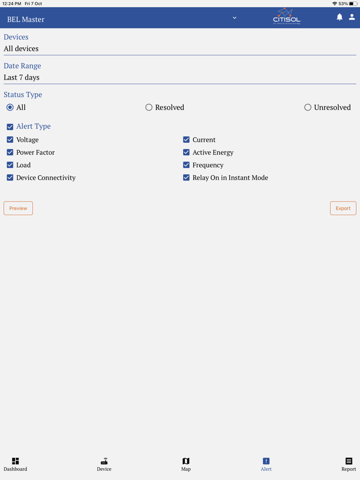 BELCitiSol Smart Lighting