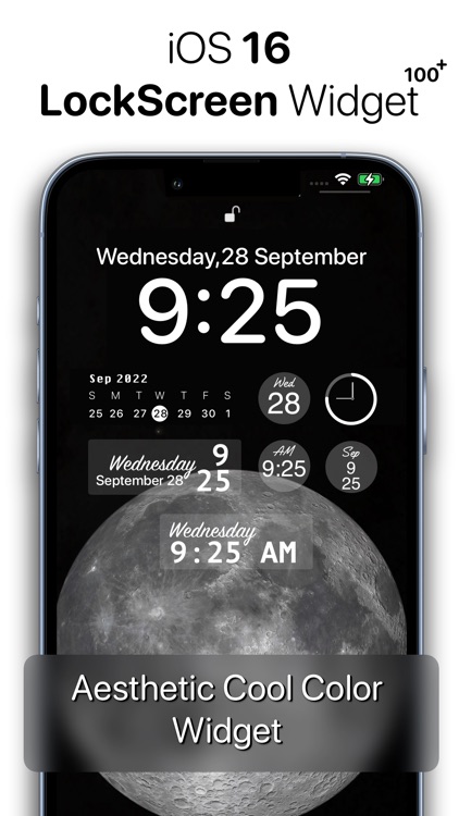 LockScreen Color Widget Cool
