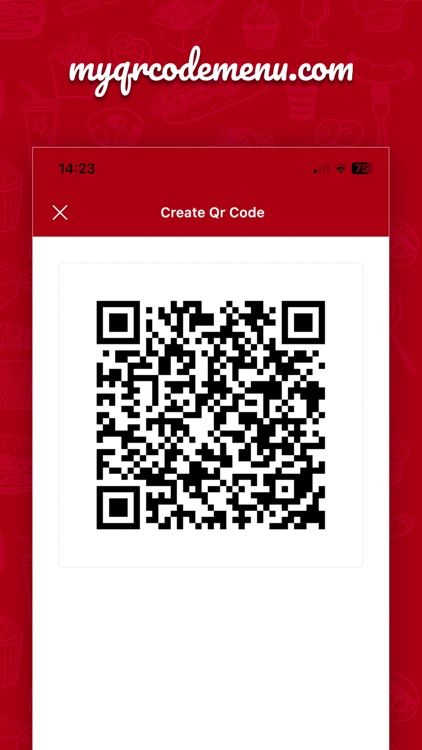 MyQrCodeMenu Business screenshot-5