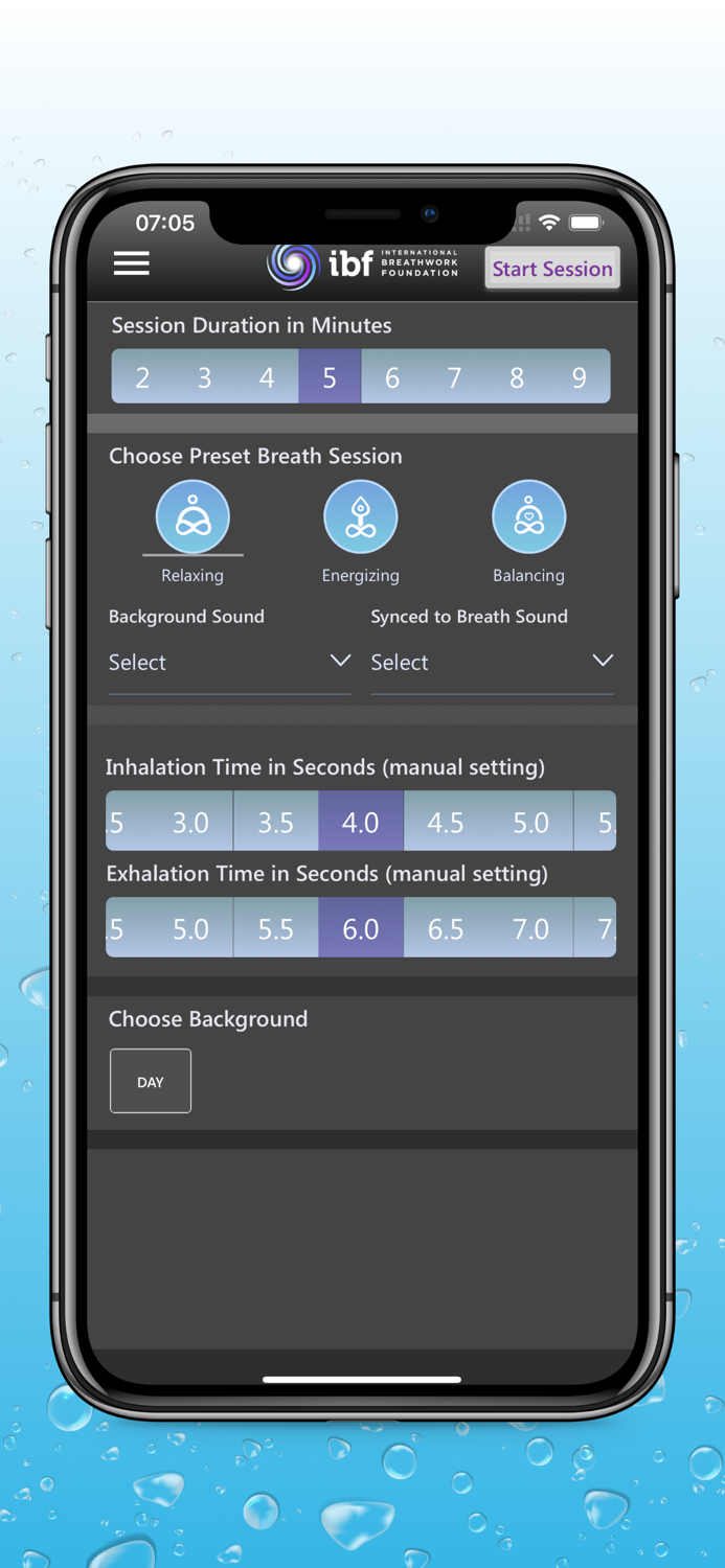 IBF Breathing App