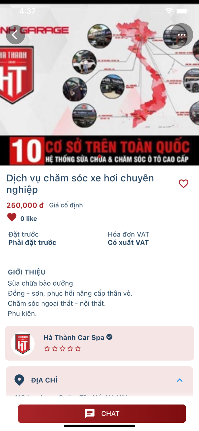 Dịch vụ Xe