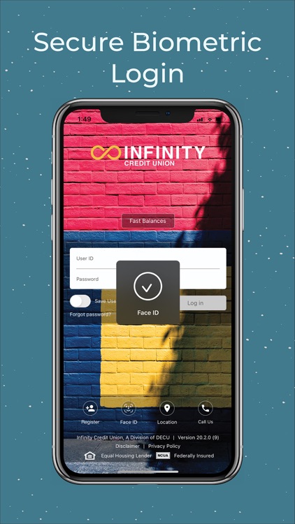 Infinity CU Mobile App