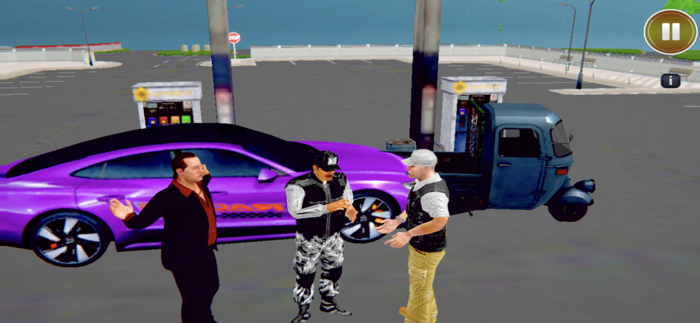 Gas Filling Station Sim