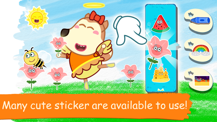 Wolfoo Coloring Book