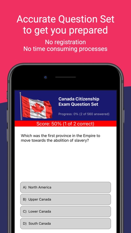 Canada Citizenship Exam Pro screenshot-3