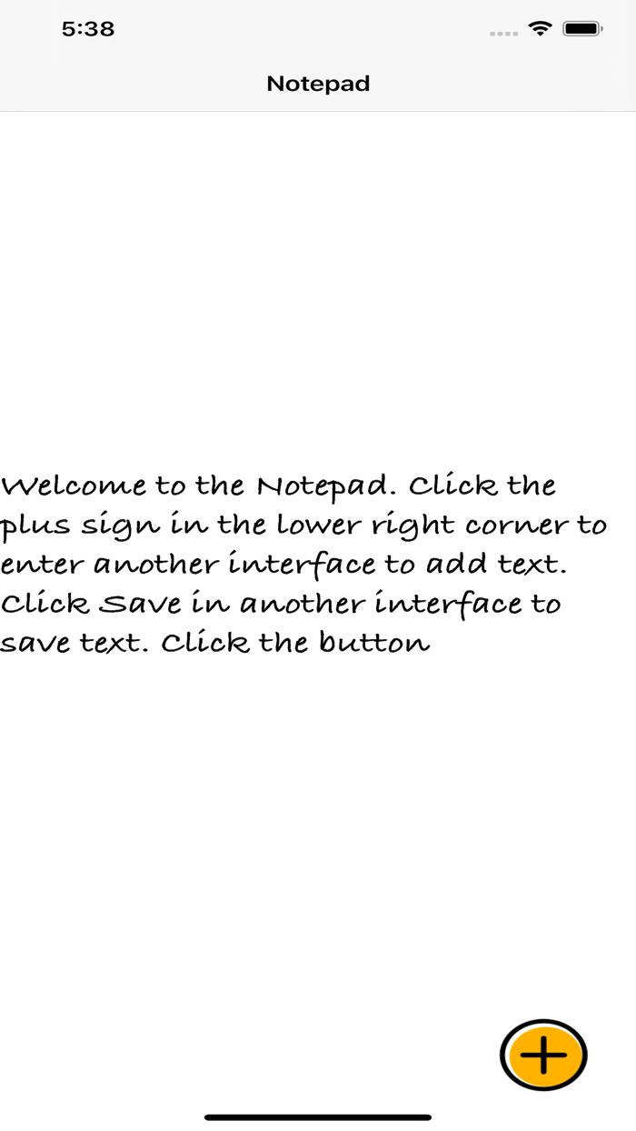 Black and white Notepad