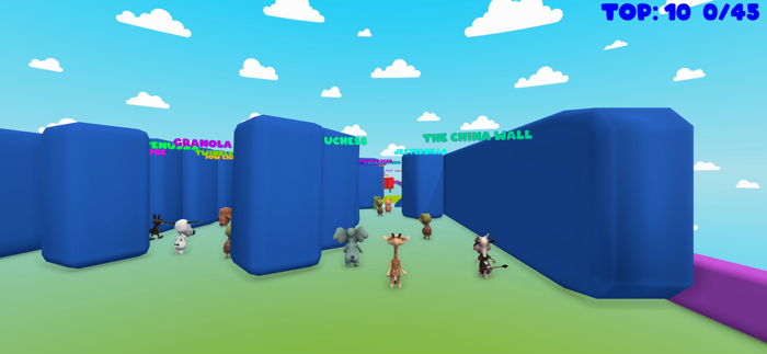 ANIMALS KNOCKOUT PARTY TIME