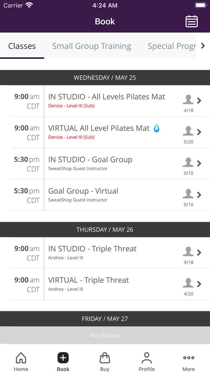 Sweatshop Health Club