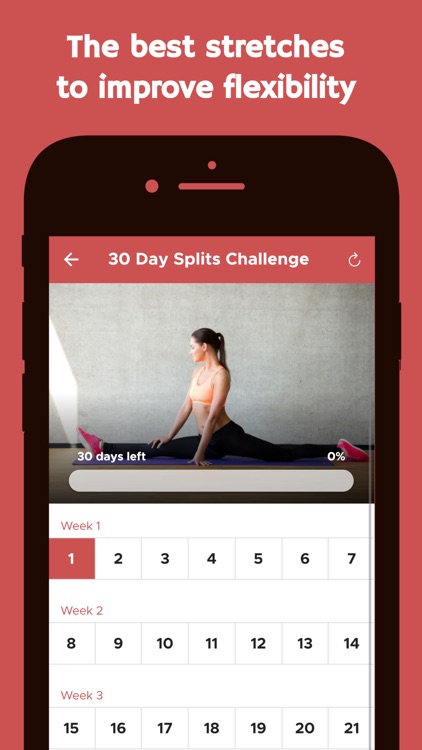 30 Day Splits Challenge screenshot-3