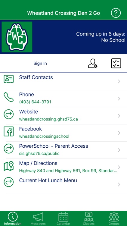 Wheatland Crossing Den 2 Go