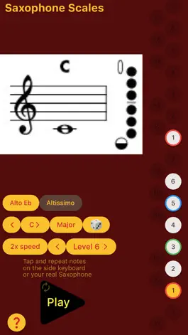 Game screenshot Saxophone Scales mod apk