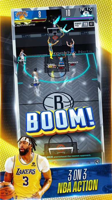 NBA CLASH: Sync PVP Basketball screenshot 1