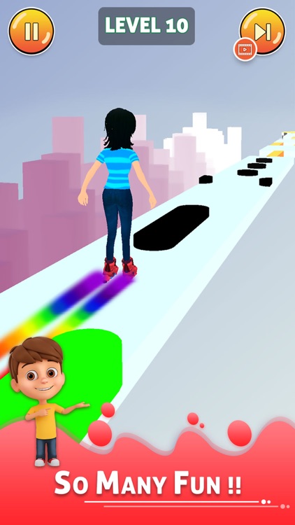 Sky Roller - Skating Run screenshot-3