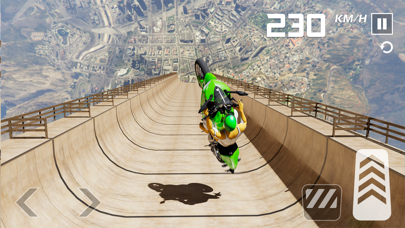 Superhero Moto Stunts Racing screenshot 3