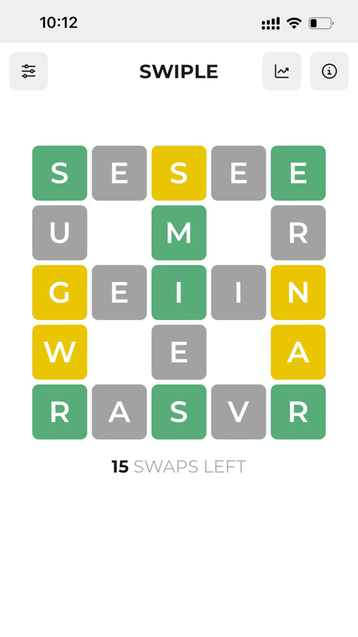 Swiple - Swap Word Game