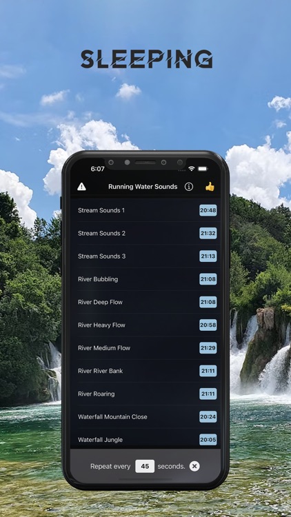 Running Water Sleeping Sounds