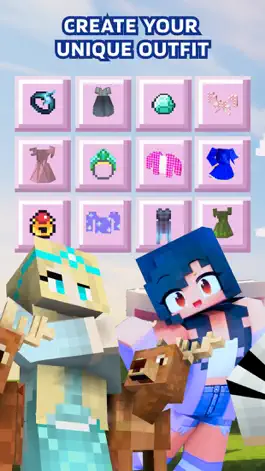 Game screenshot Girl Mods Skins for Minecraft apk