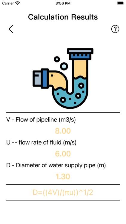 Diameter Water Supply Pipe