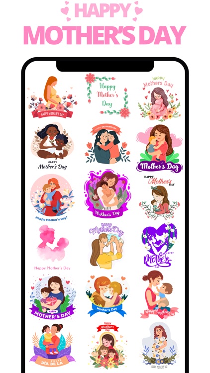 Mother's Day Wishes & Stickers screenshot-3