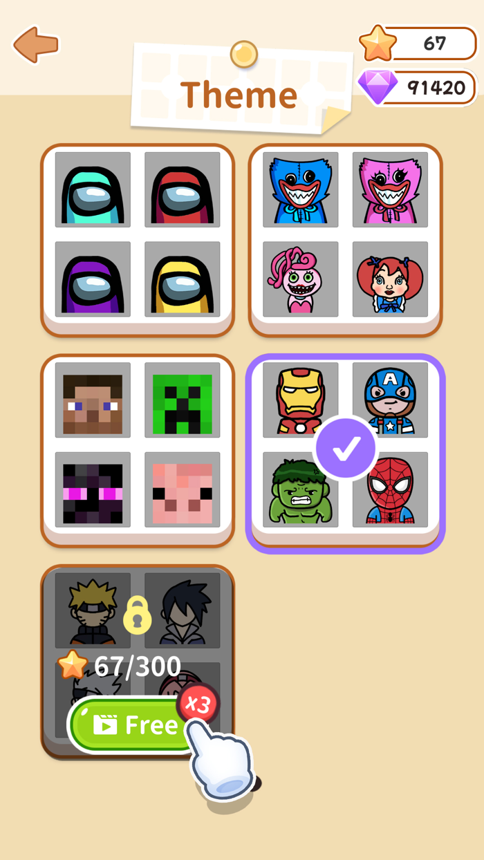 Fill-it One Line Puzzle