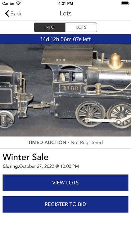 Opfer Auction Online