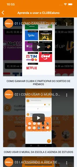 Game screenshot CLUBEaluno - Reforço Escolar apk