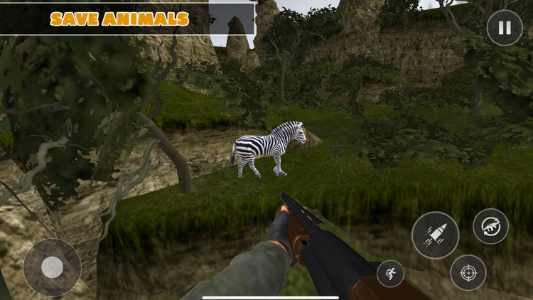 Safari wild animal hunter game screenshot-3