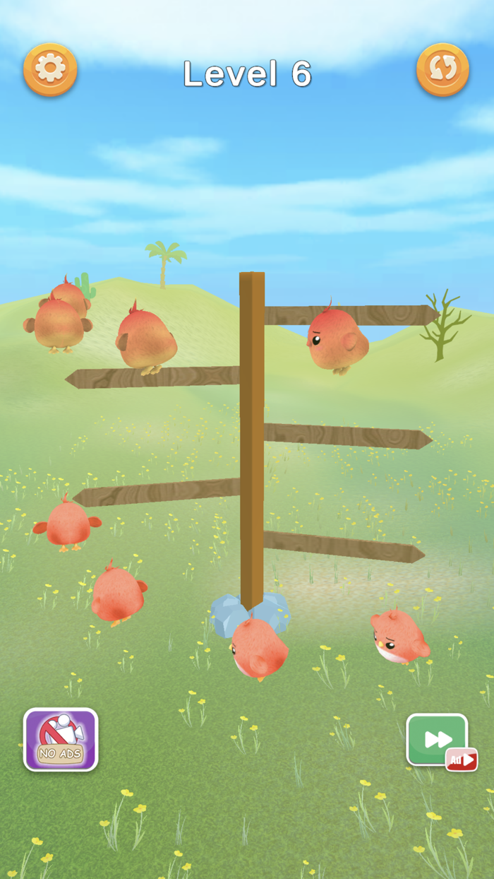 Chicken Sort 3D - Color Sort