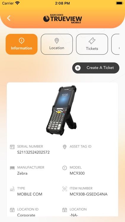 Barcodes TrueView screenshot-4