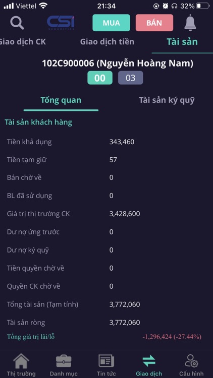 CSI Trading